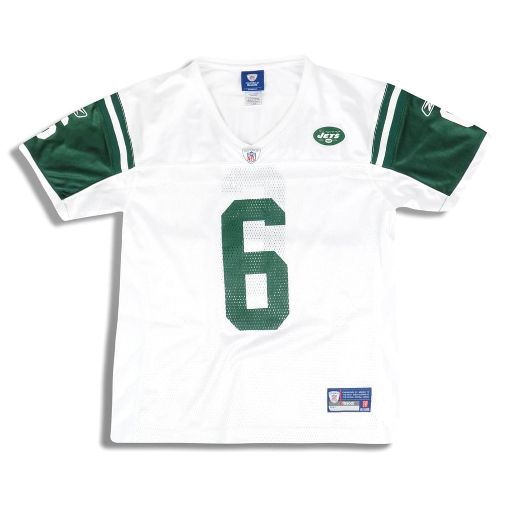2009-11 New York Jets Sanchez #6 Reebok On Field Jersey (Away) Womens (L)