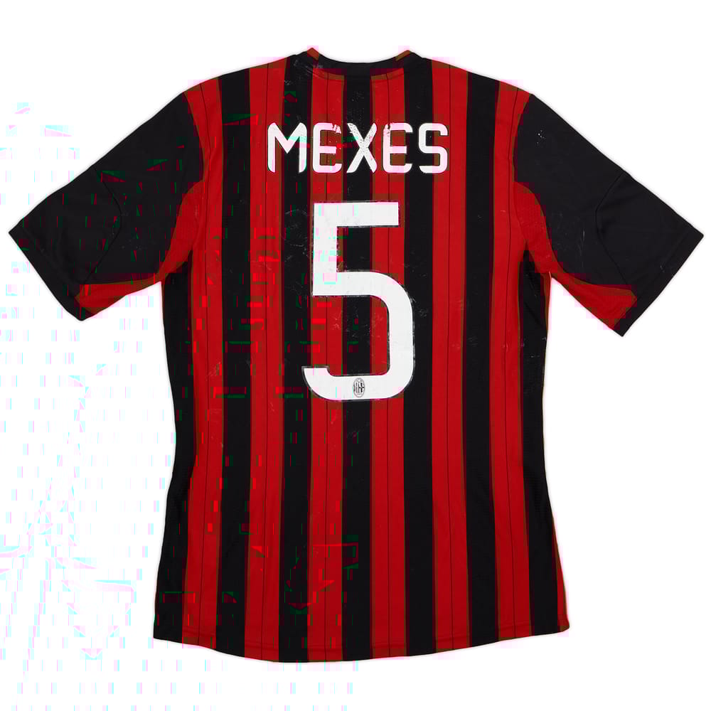 2013-14 AC Milan Home Shirt Mexes #5 - 4/10 - (M)