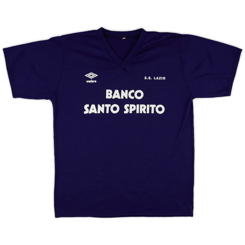 1991-92 Lazio Umbro Training Shirt - 8/10 - (L)