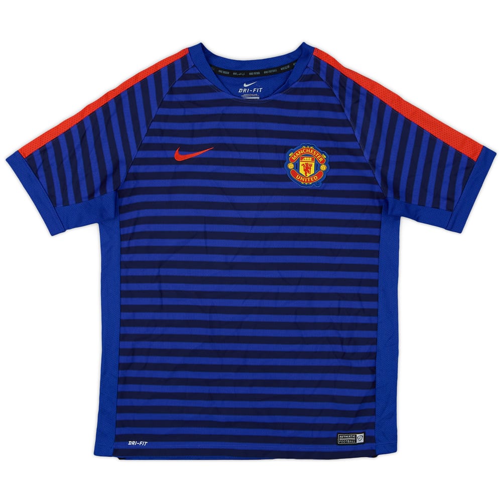 2014-15 Manchester United Nike Training Shirt - 9/10 - (XL.Boys)