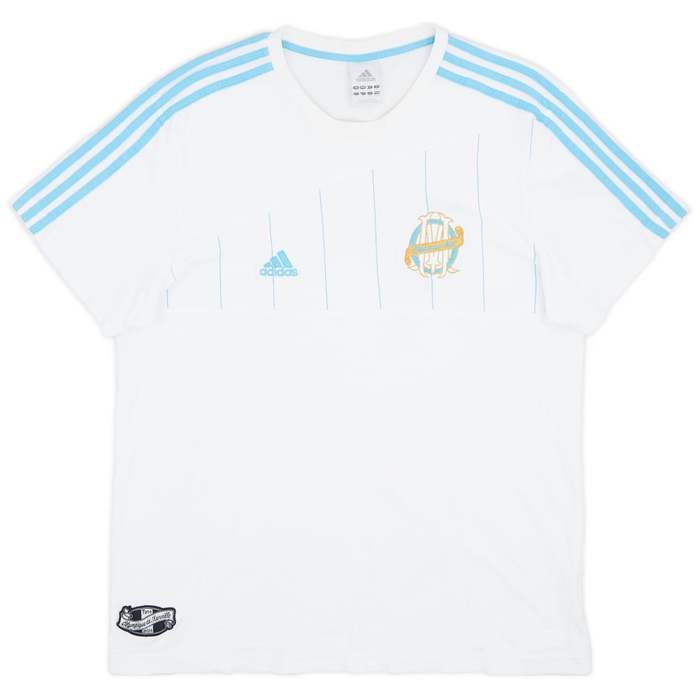 2009-10 Olympique Marseille adidas Training Shirt - 8/10 - (L)