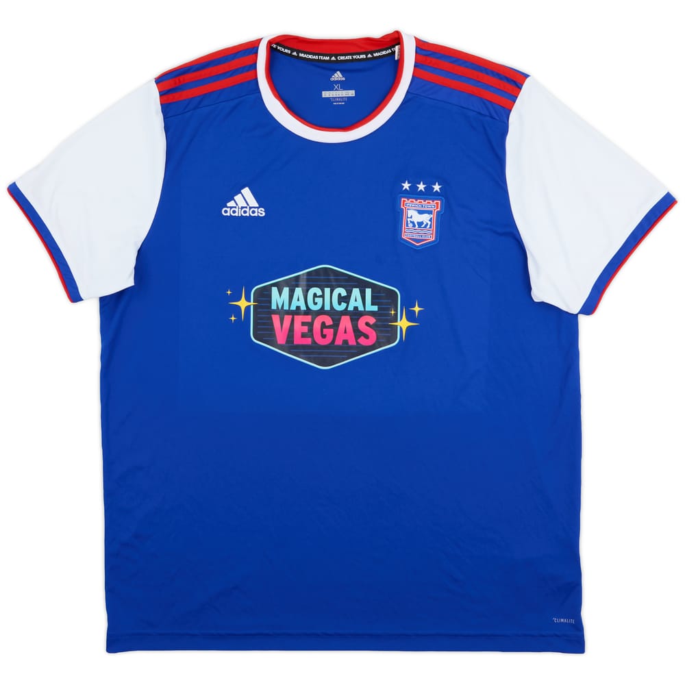 2018-19 Ipswich Home Shirt - 7/10 - (XL)