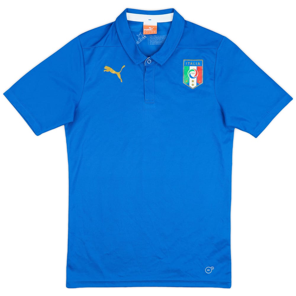 2014-15 Italy Basic Home Shirt - 8/10 - (S)