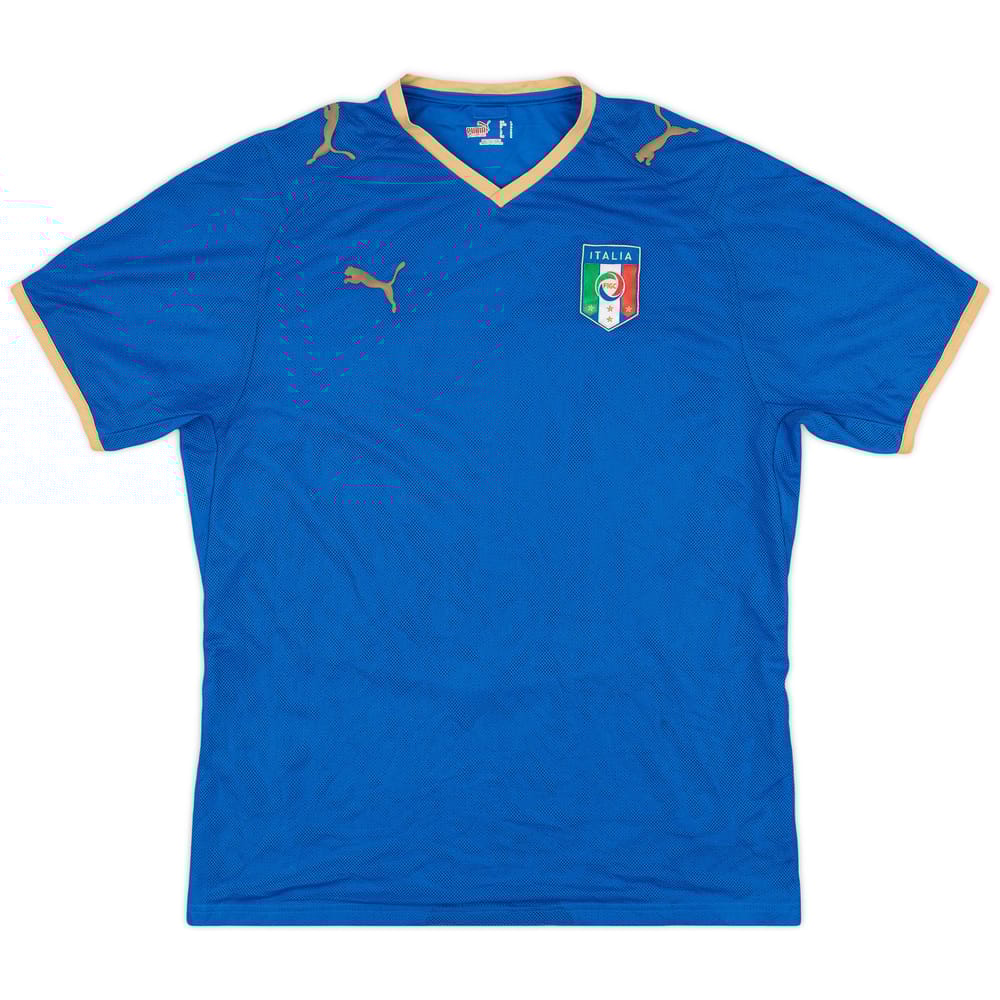 2007-08 Italy Home Shirt - 8/10 - (S)