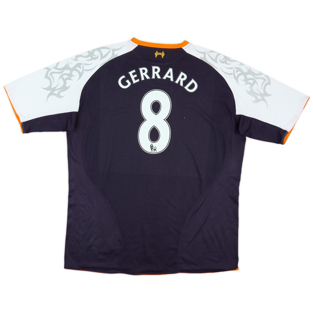 2012-13 Liverpool Third Shirt Gerrard #8 - 5/10 - (3XL)