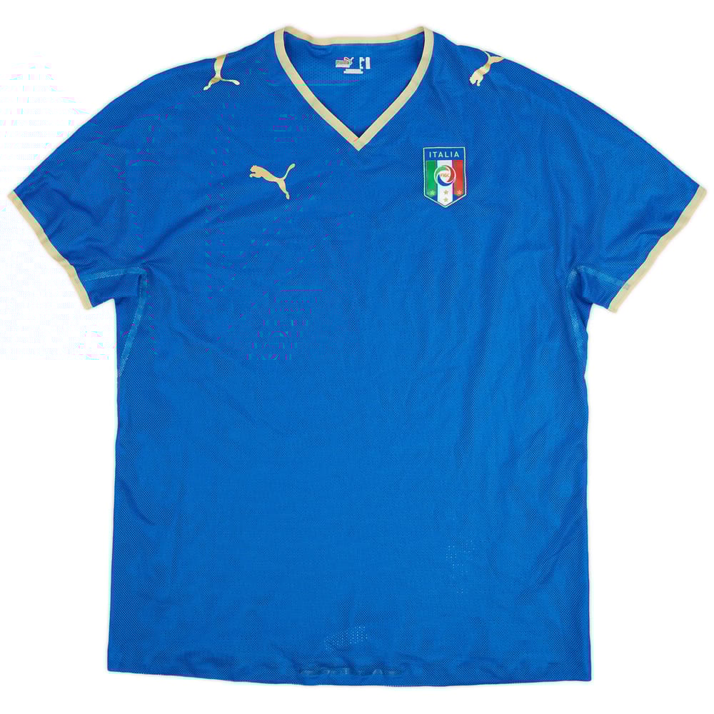2007-08 Italy Player Issue Home Shirt - 9/10 - (XXL)