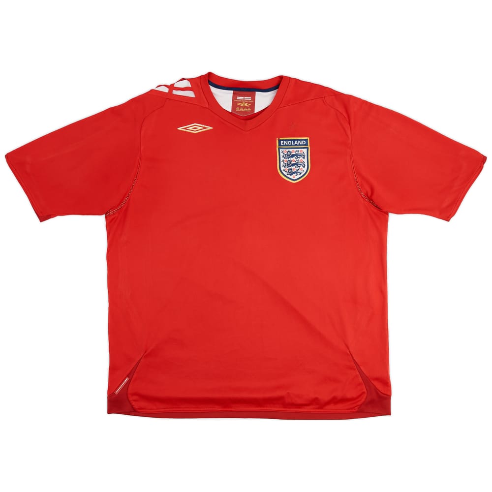 2006-08 England Away Shirt - 5/10 - (XXL)