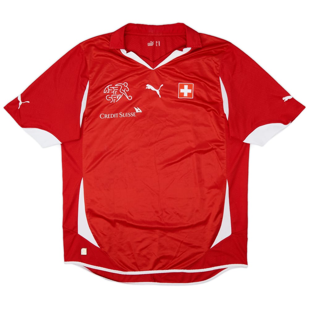 2010-11 Switzerland Home Shirt - 6/10 - (XL)