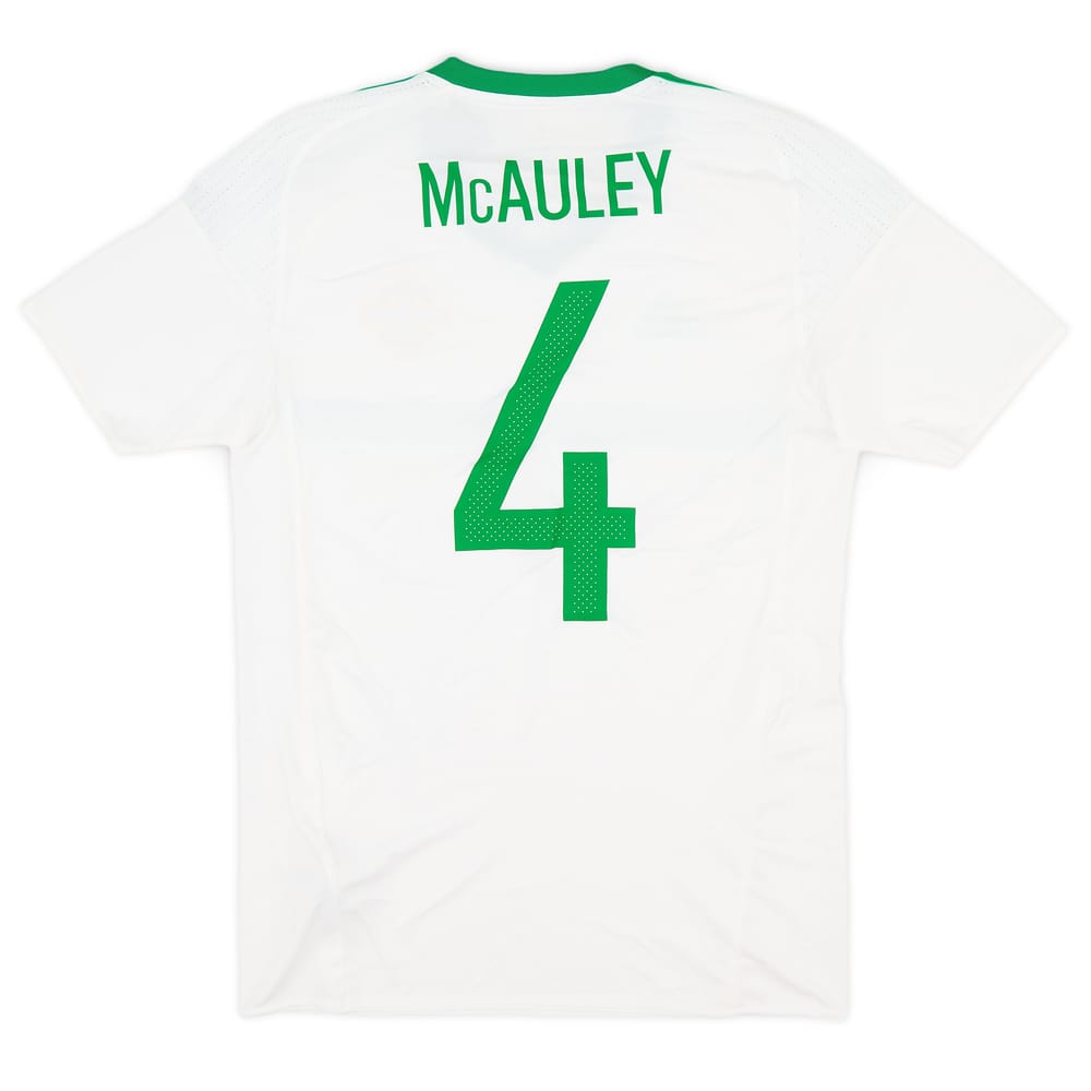 2016-17 Northern Ireland Away Shirt McAuley #4 (S)