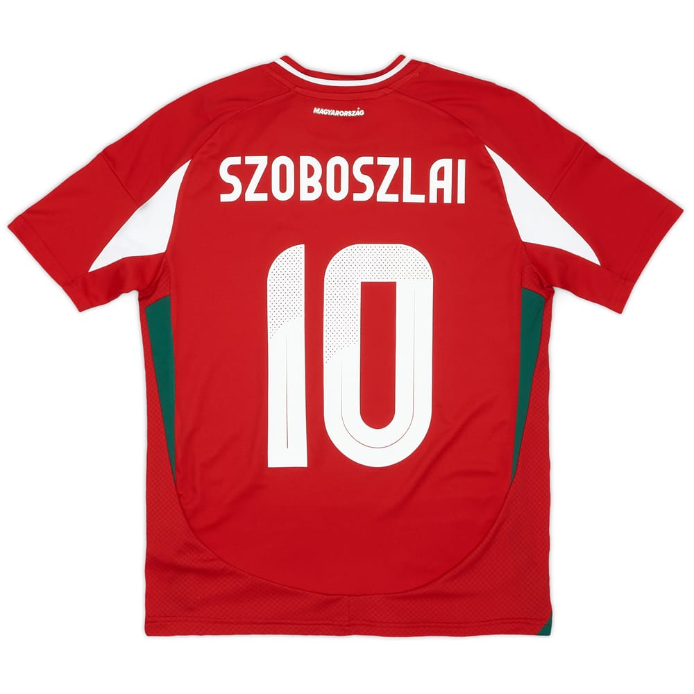 2024-25 Hungary Home Shirt Szoboszlai #10 (Youths)