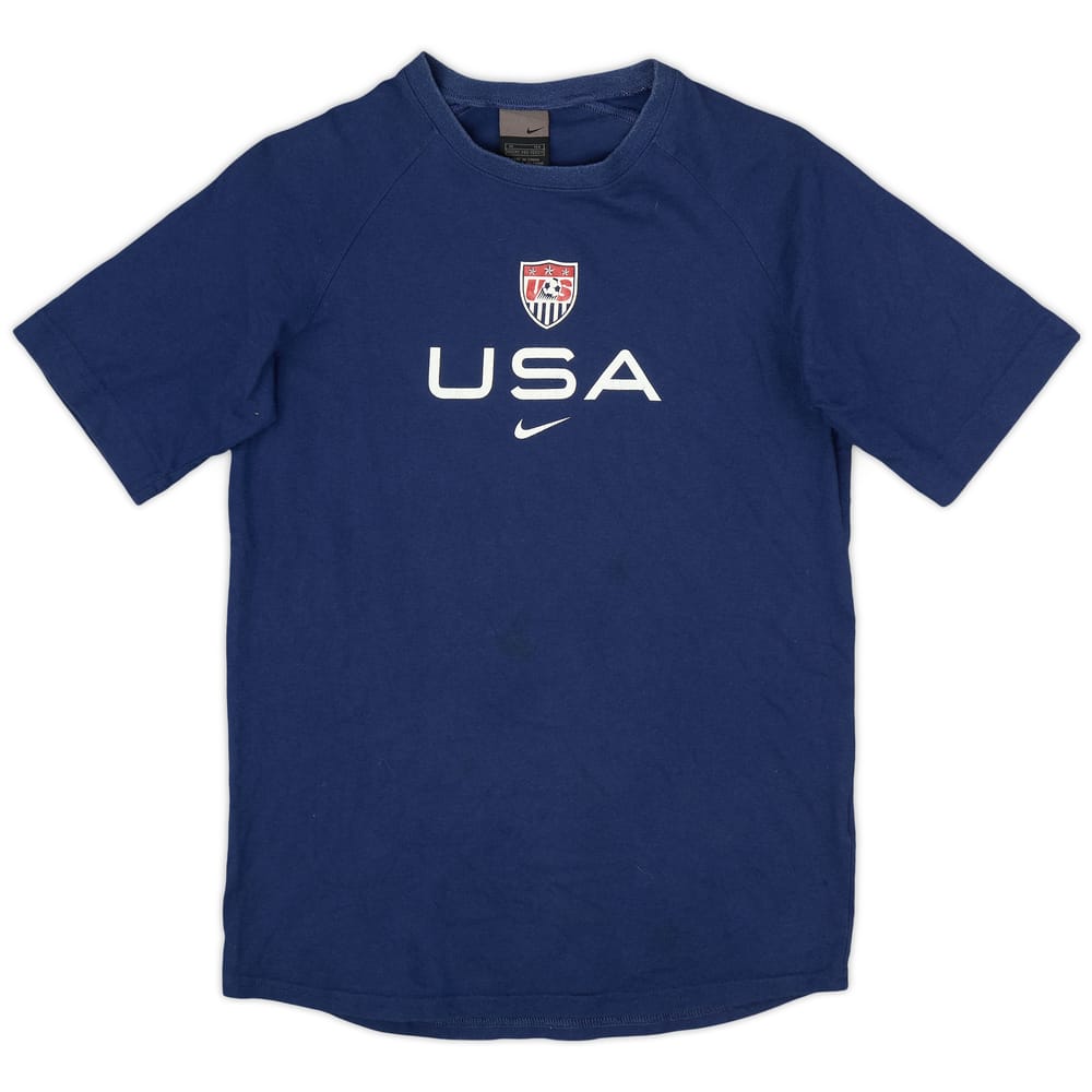 2002-03 USA Nike Cotton Tee - 6/10 - (M.Boys)