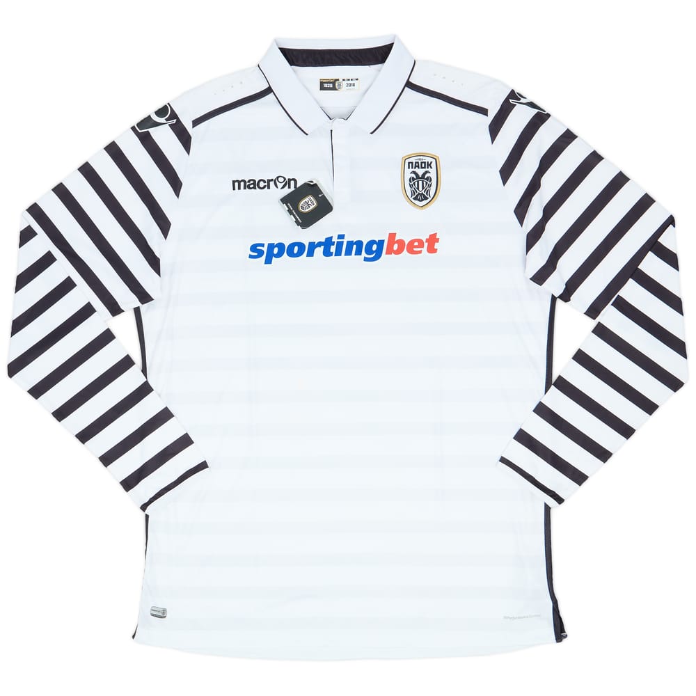 2016-17 PAOK Away L/S Shirt (5XL)