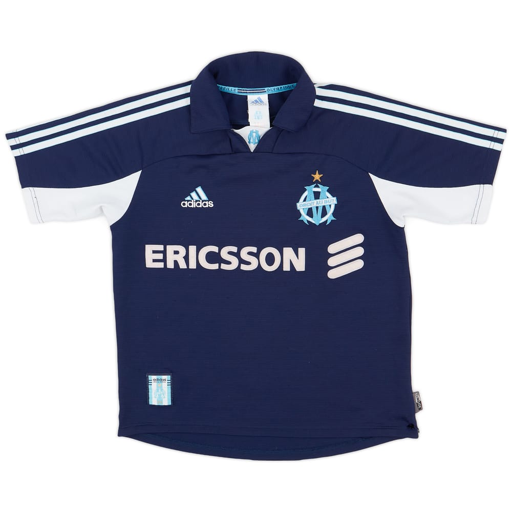 1999-00 Olympique Marseille Away Shirt - 4/10 - (XL.Boys)