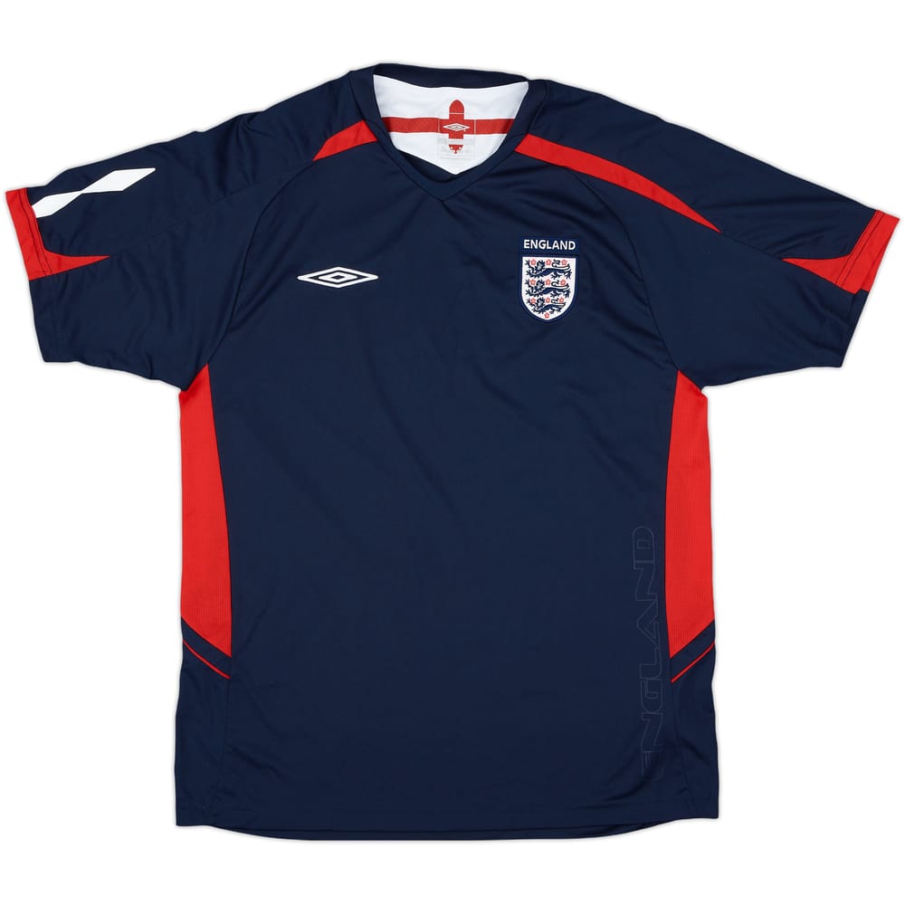 2005-06 England Umbro Training Shirt - 7/10 - (M)