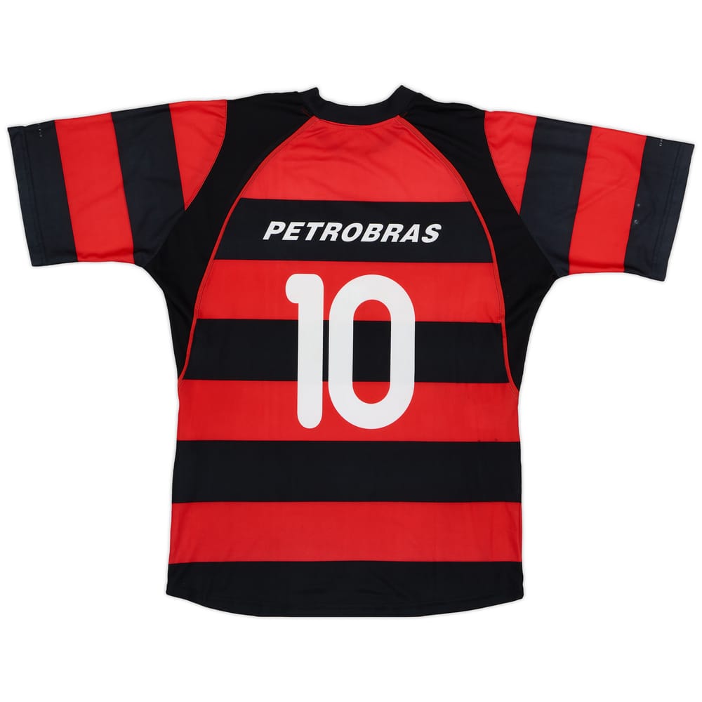 2002-04 Flamengo Home Shirt #10 - 6/10 - (XL)
