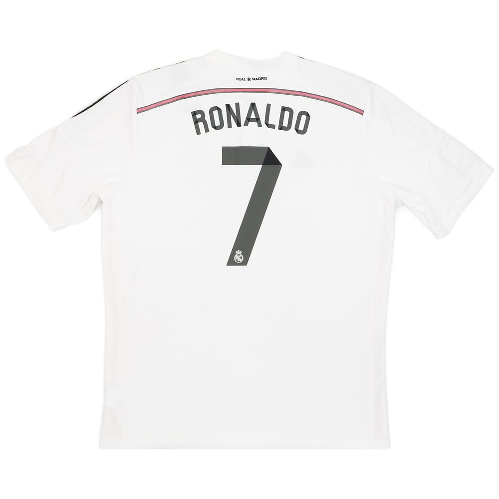 2014-15 Real Madrid Home Ronaldo #7 (XXL)