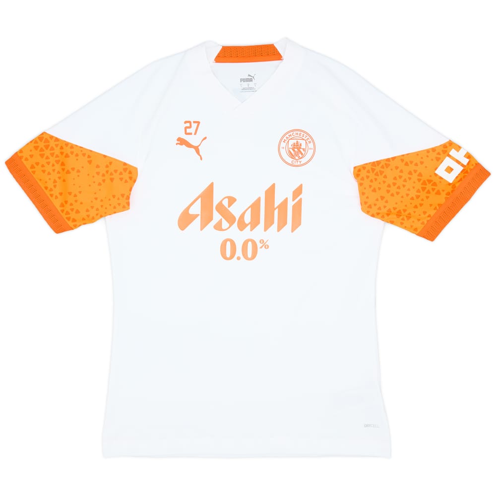 2023-24 Manchester City Player Issue Training Shirt # - 5/10