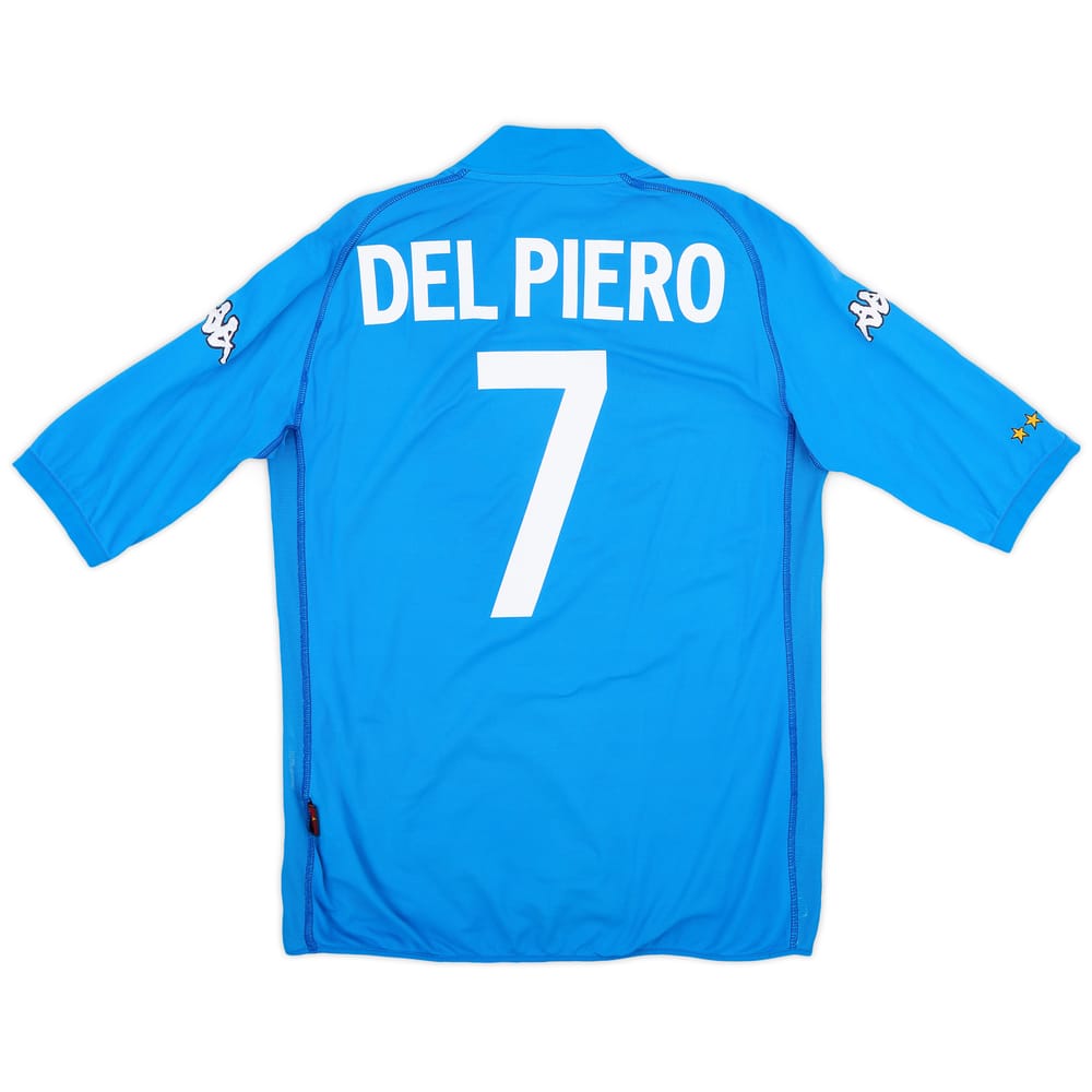 2002 Italy Home Shirt Del Piero #7 - 7/10 - (XL)