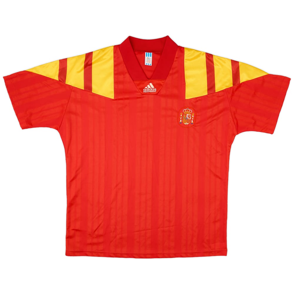 1992-94 Spain Home Shirt - 8/10 - (XL)