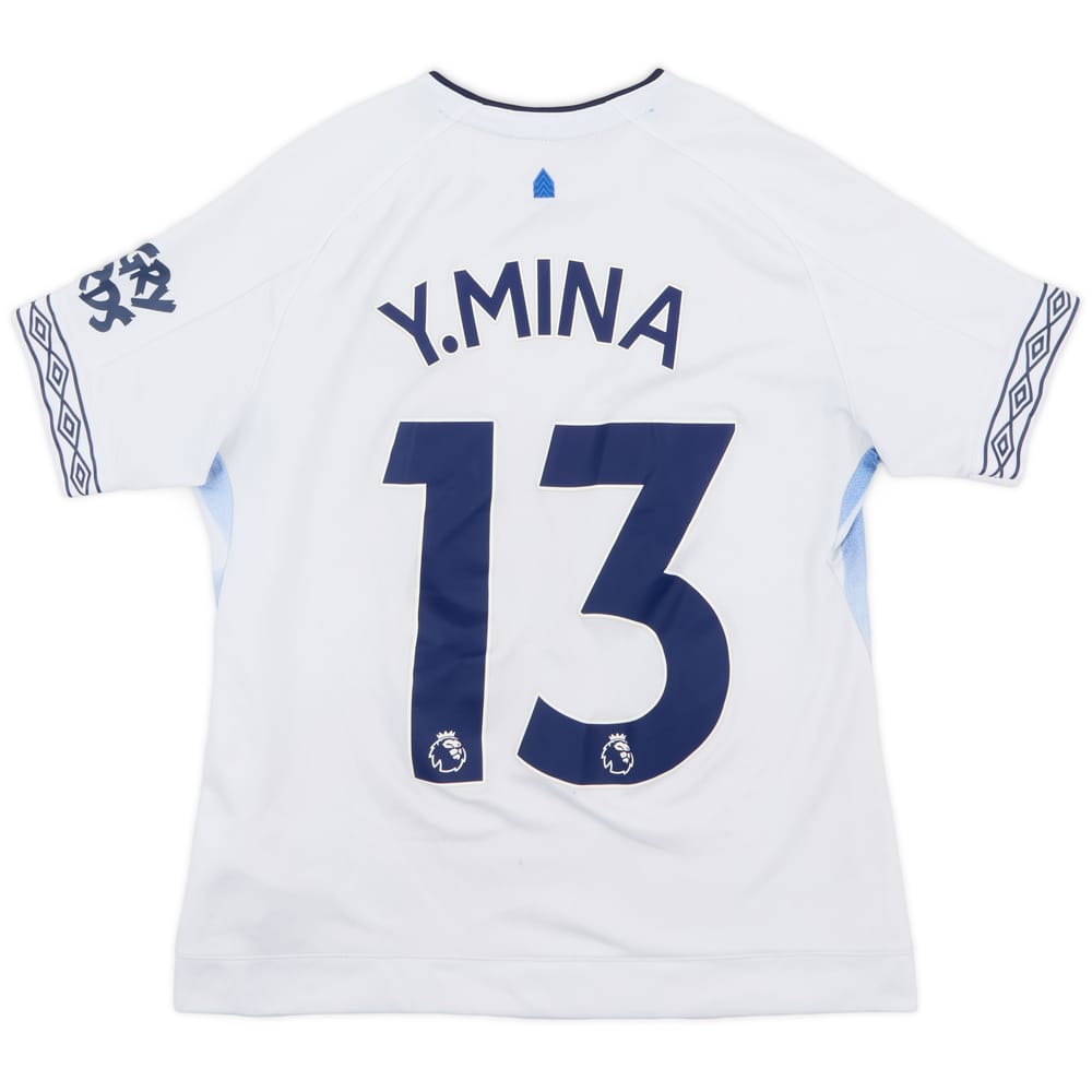 2018-19 Everton Third Shirt Y.Mina #13 - 6/10 - (L.Boys)