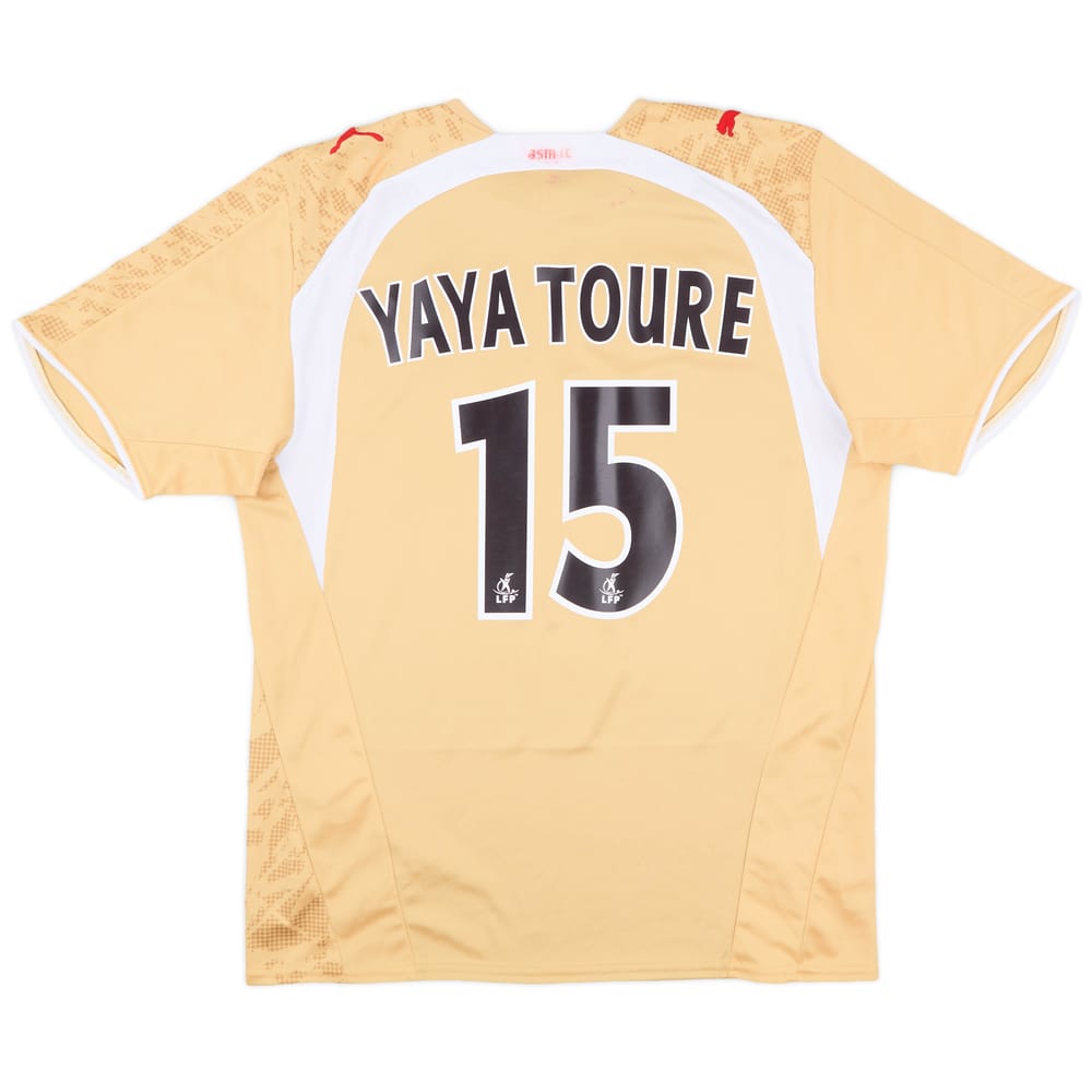 2006-07 Monaco Away Shirt Yaya Toure #15 - 8/10 - (L)