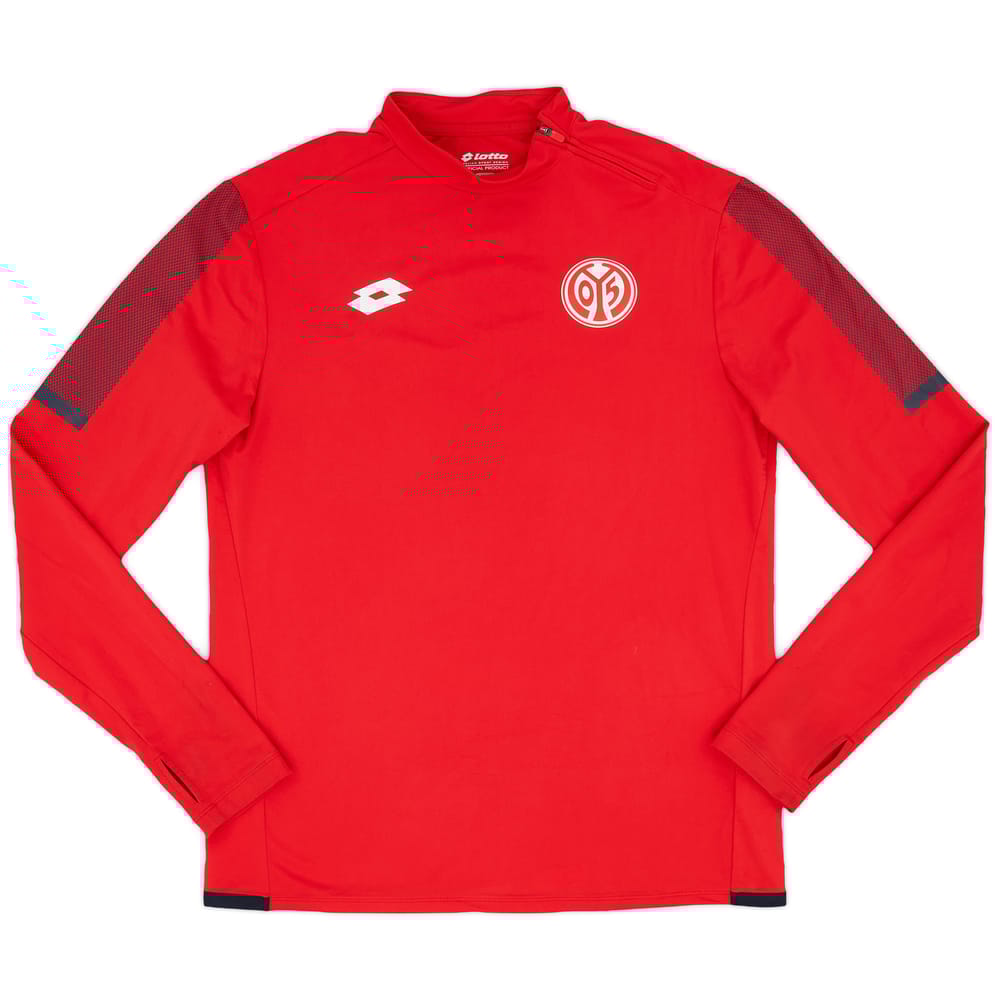 2019-20 Mainz Lotto 1/4 Zip Drill Top - 9/10 - (XXL)