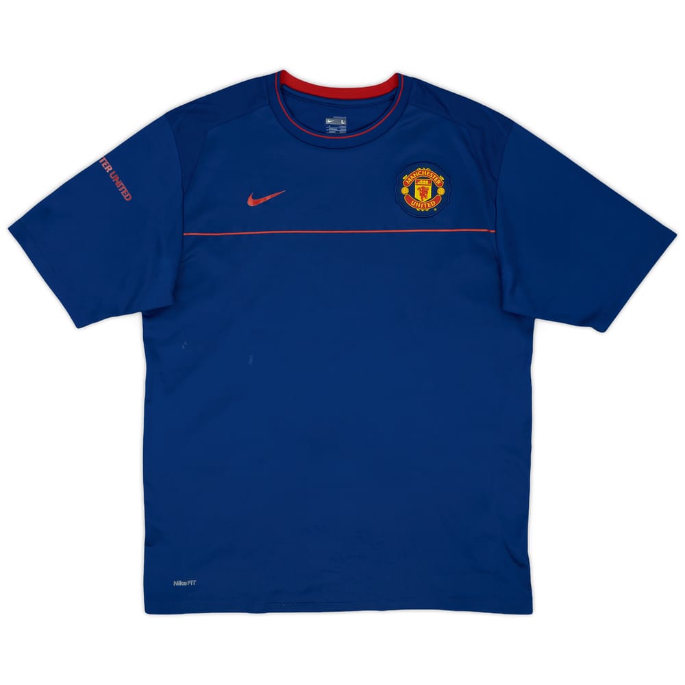 2008-09 Manchester United Nike Training Shirt - 6/10 - (L)