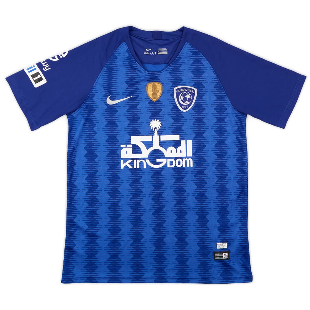 2018-19 Al-Hilal Riyadh Home Shirt #12 - 8/10 - (S)