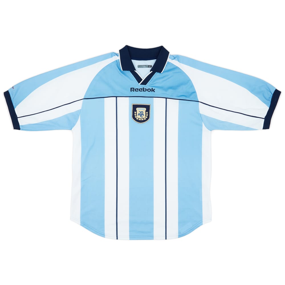 2000-01 Argentina Home Shirt - 8/10 - (L)