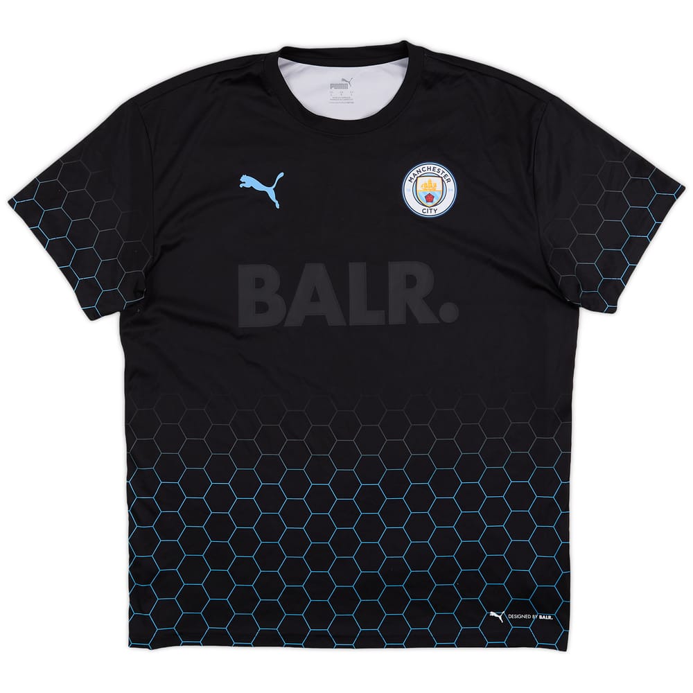 2020-21 Manchester City BALR Puma Training Shirt - 9/10 - (L)