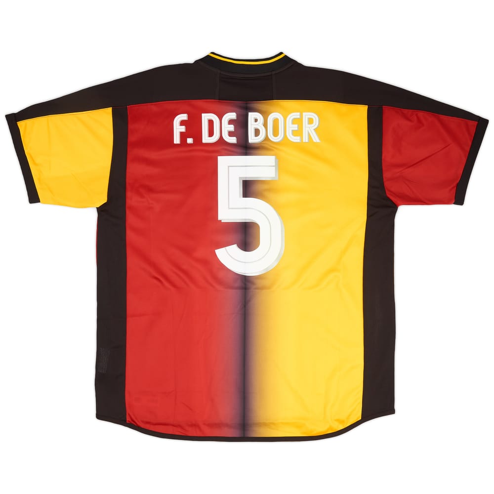 2003-04 Galatasaray Home Shirt F.DeBoer #5 - 8/10 - (XL)