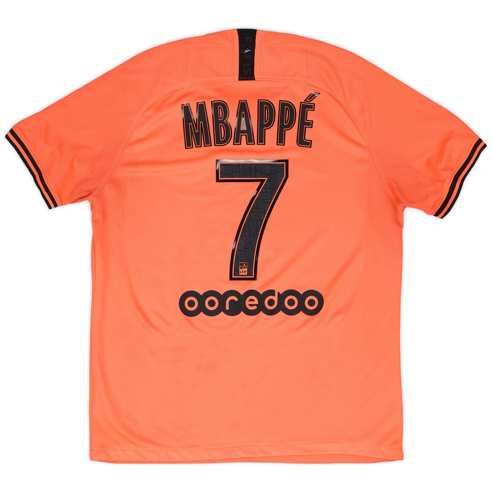 2019-20 Paris Saint-Germain Away Shirt Mbappe #7 - 7/10 - (L)