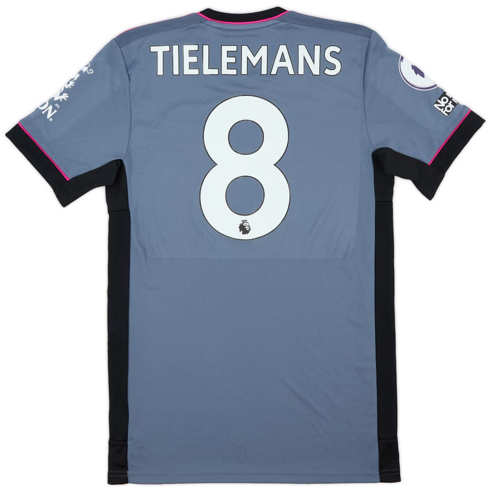 2021-22 Leicester Match Issue Third Shirt Tielemans #8