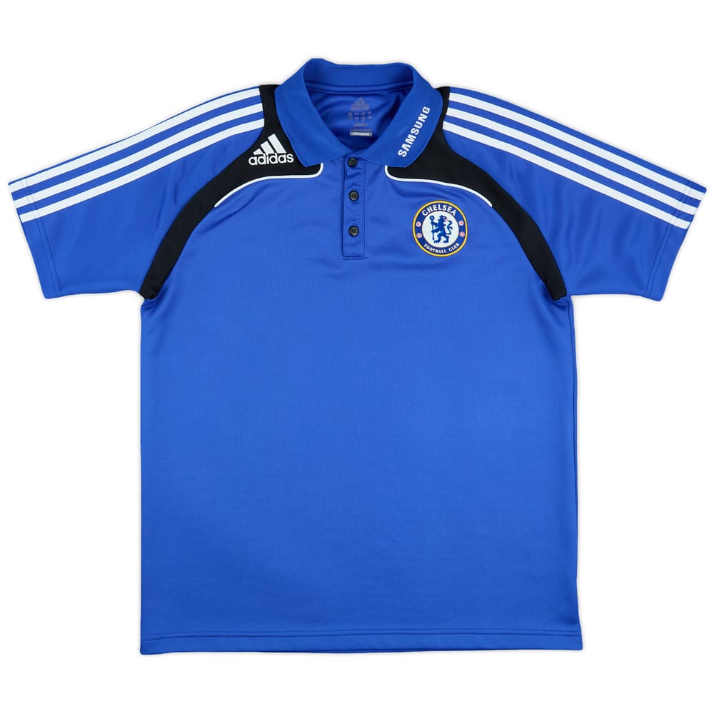 2008-09 Chelsea adidas Polo Shirt - 8/10 - (M/L)