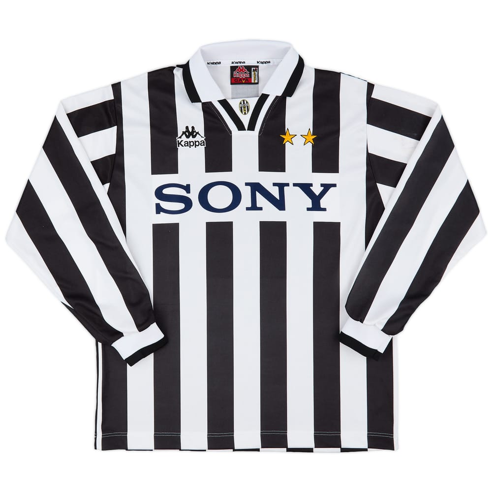 1995-97 Juventus Home L/S Shirt Tacchinardi #15 - 8/10 - (M)