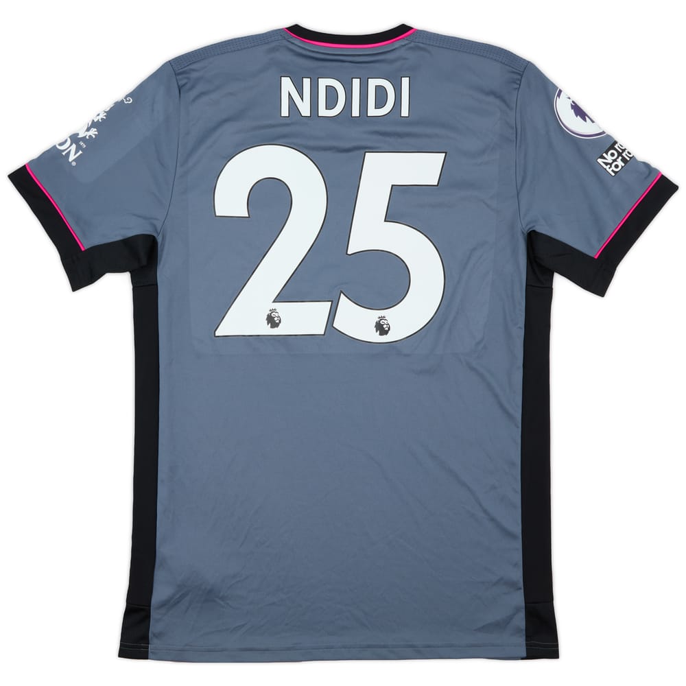 2021-22 Leicester Match Issue Third Shirt Ndidi #25