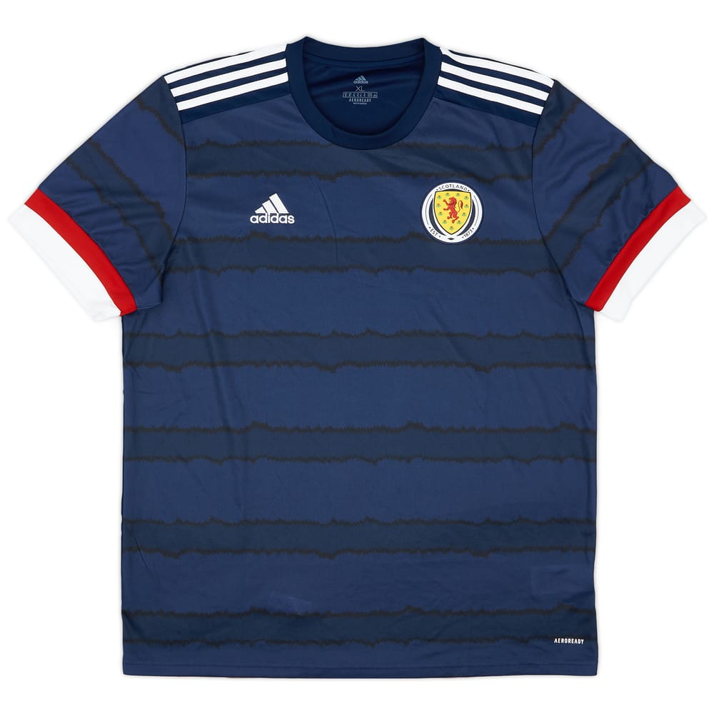 2020-22 Scotland Home Shirt - 9/10 - (XL)