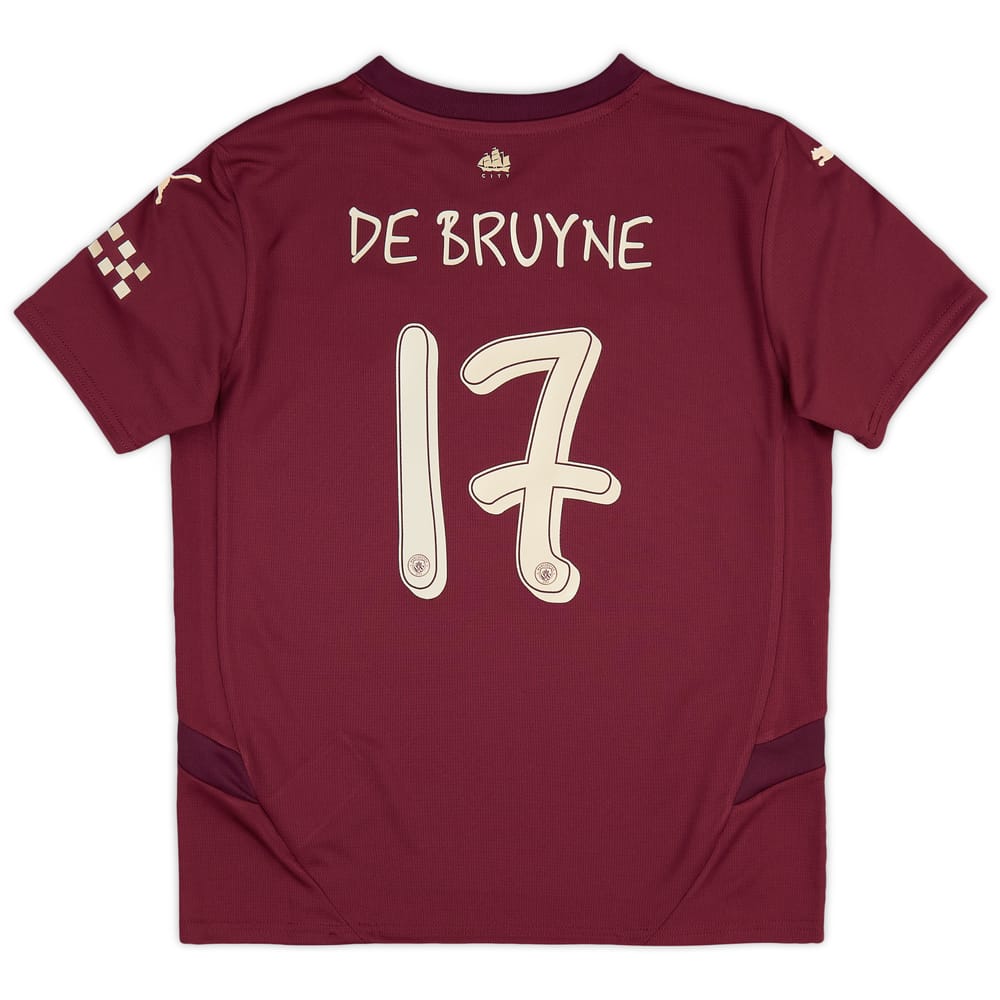 2024-25 Manchester City Third Shirt De Bruyne #17 (KIDS)