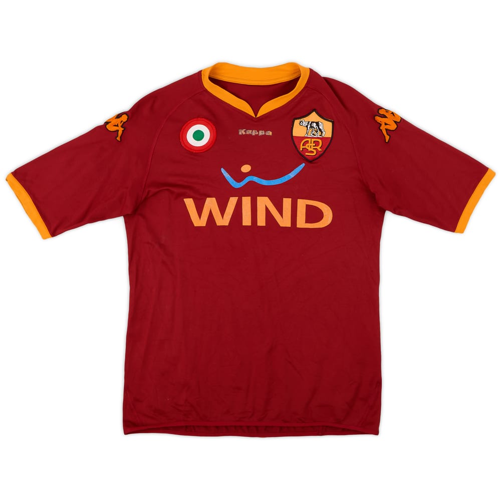 2007-08 Roma Home Shirt - 6/10 - (XL)