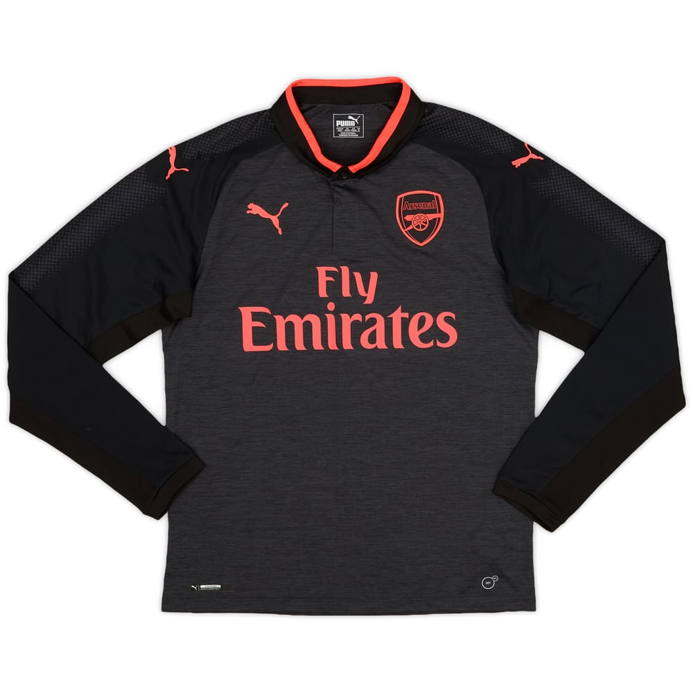 2017-18 Arsenal Third L/S Shirt - 10/10 - (M)