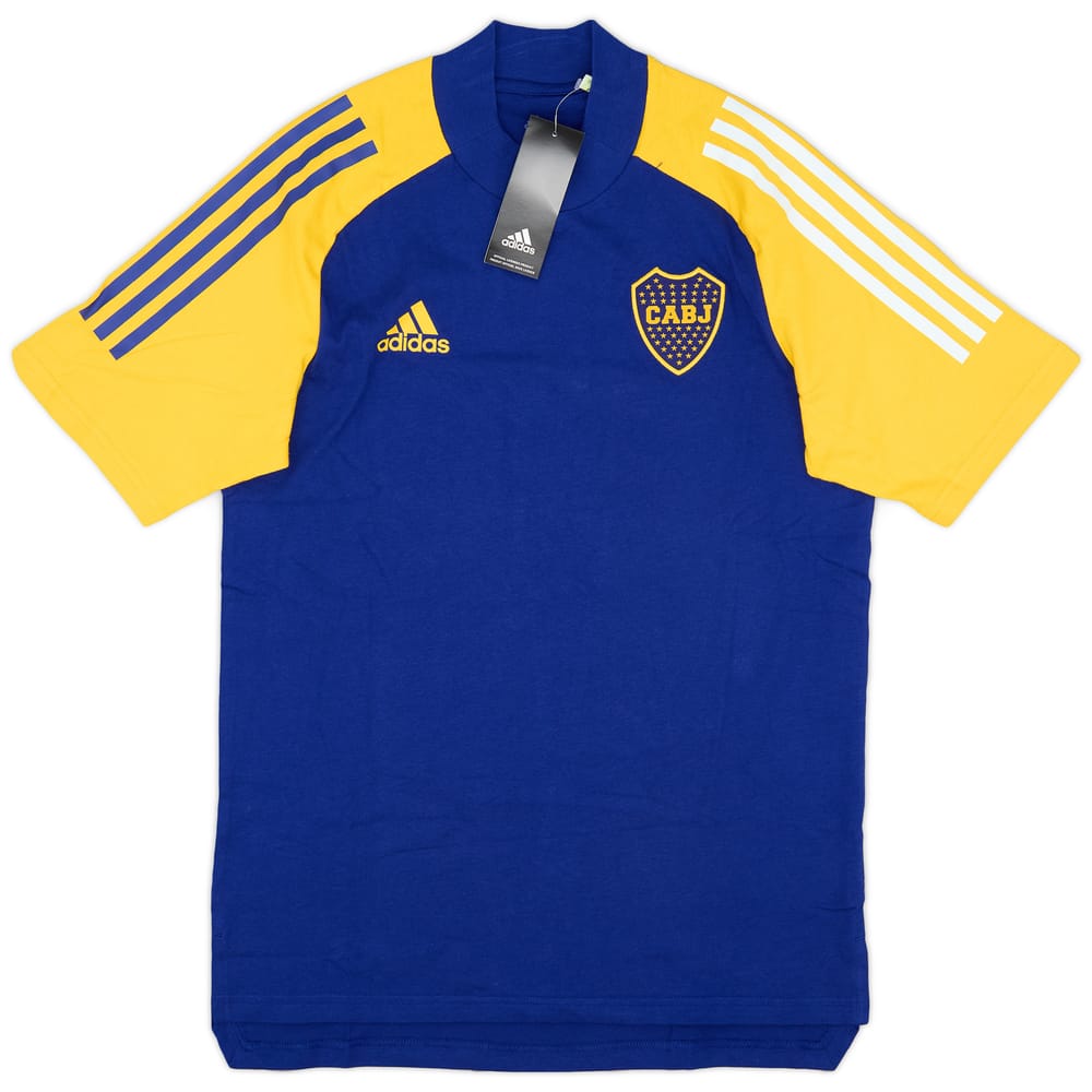 2020-21 Boca Juniors adidas Cotton Tee (S)