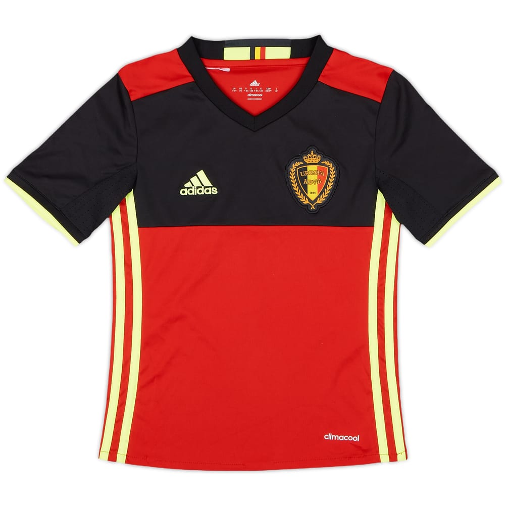 2016-17 Belgium Home Shirt - 7/10 - (S.Boys)