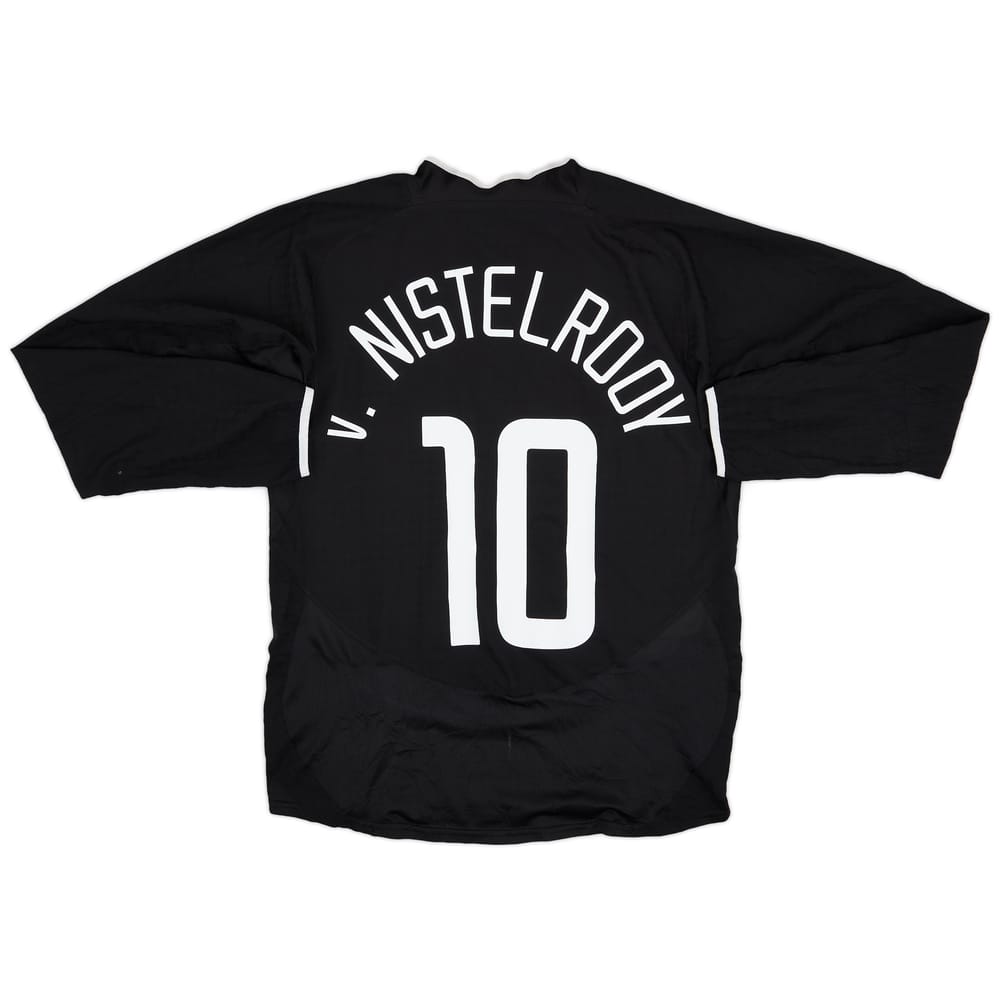 2003-05 Manchester United Away L/S Shirt v.Nistelrooy #10 - 7/10 - (L)