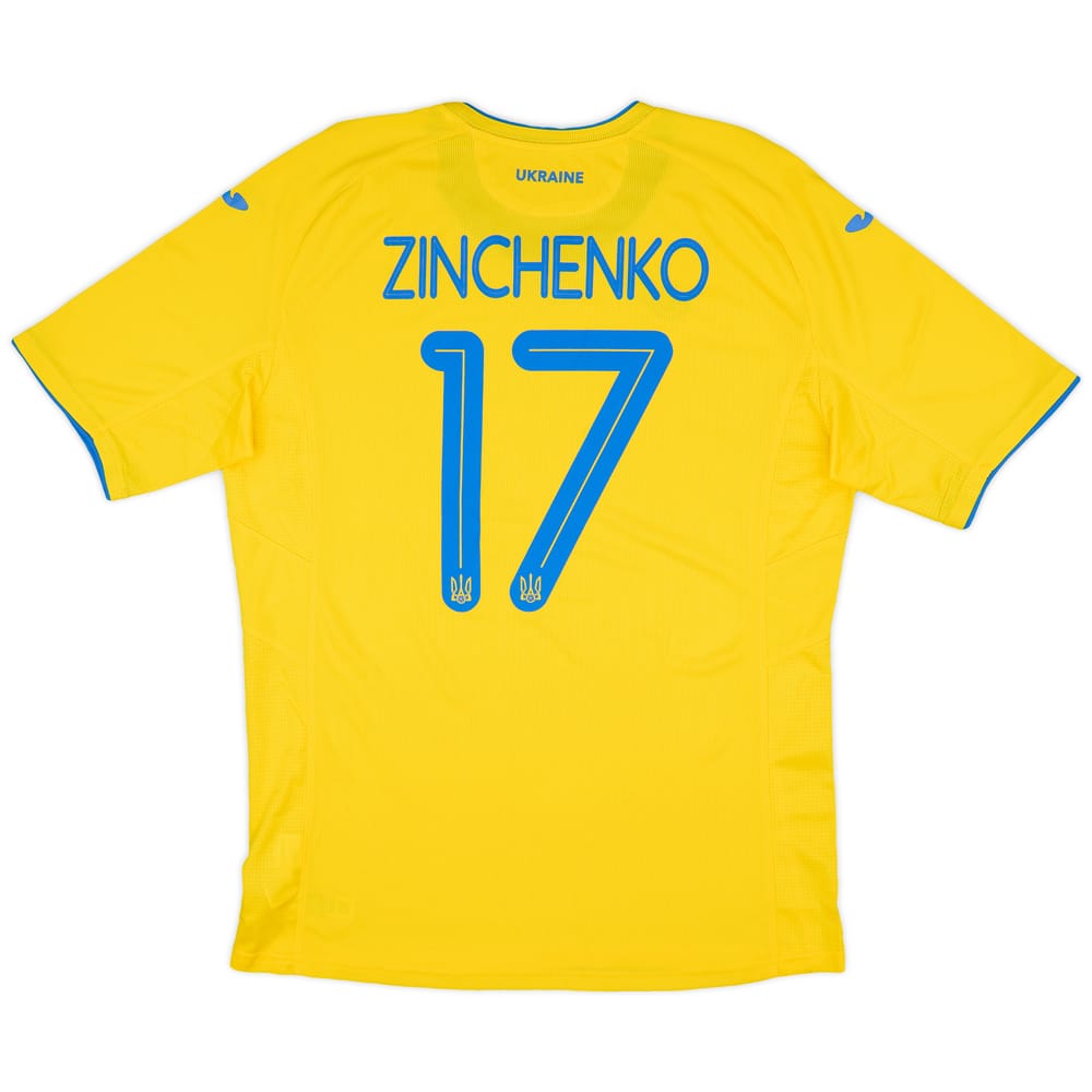 2020-21 Ukraine Home Shirt Zinchenko #17 (XL)