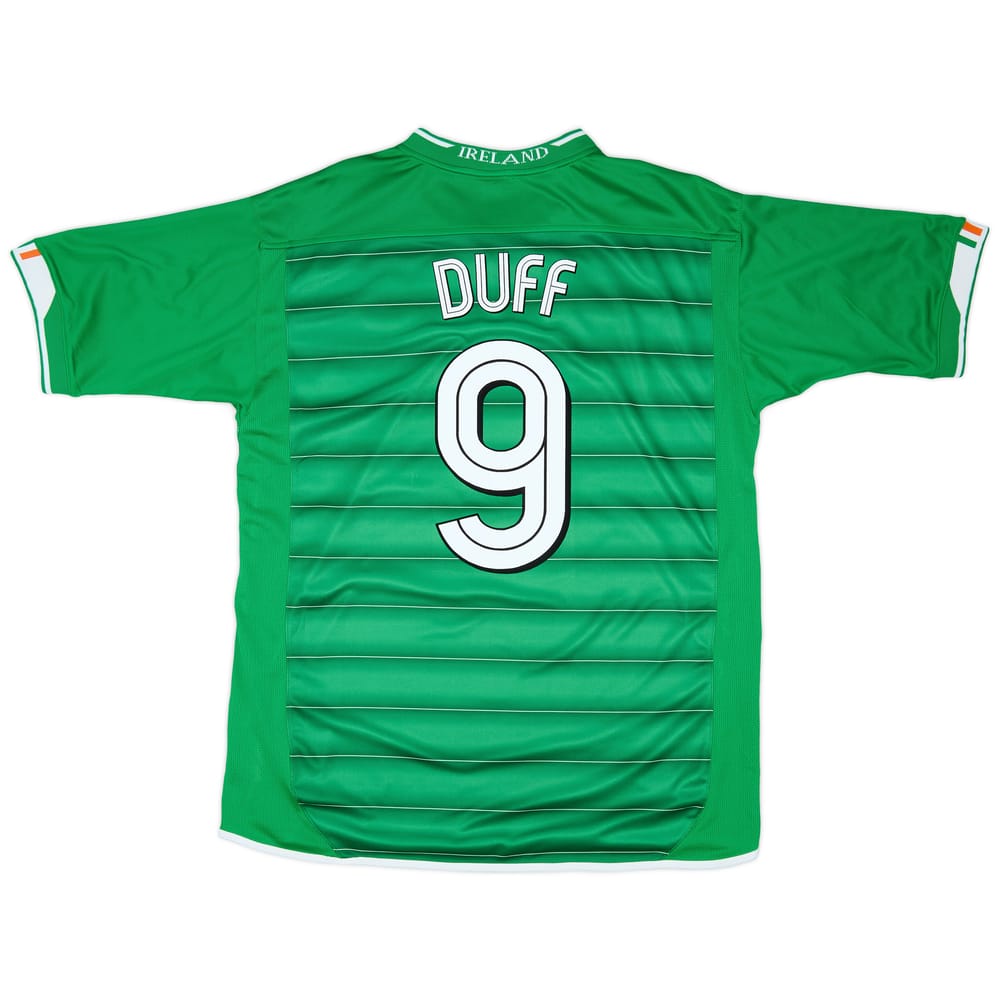 2003-04 Ireland Home Shirt Duff #9 - 9/10 - (L)