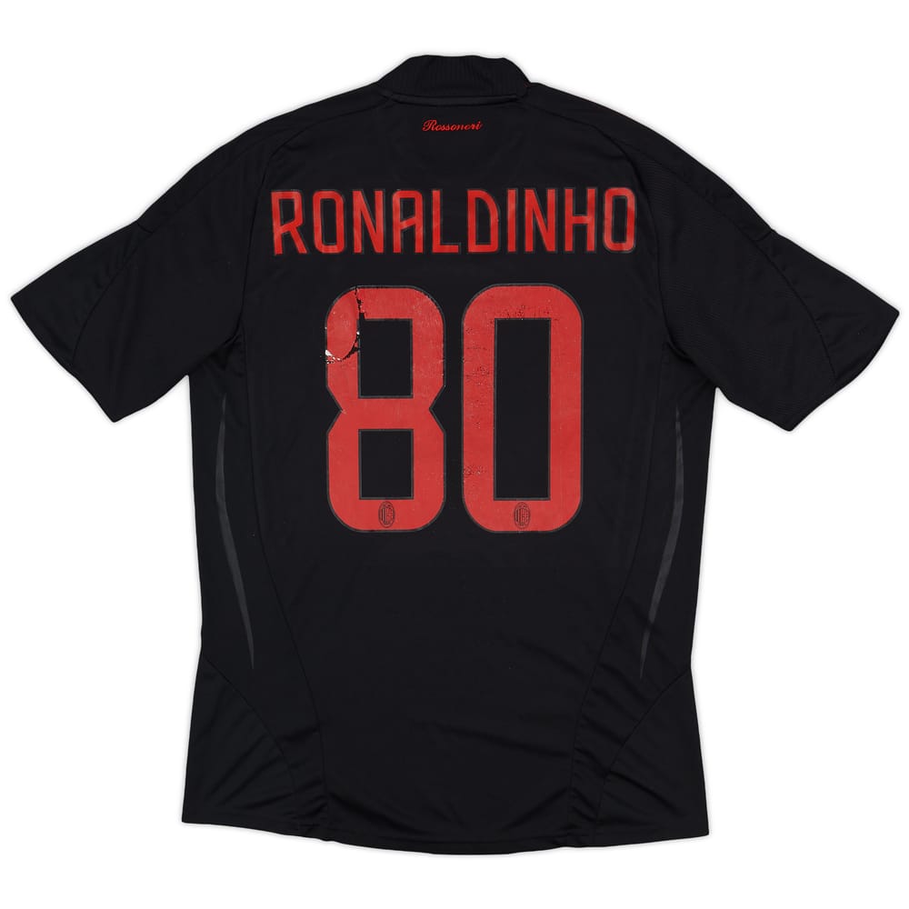 2008-09 AC Milan Third Shirt Ronaldinho #80 - 5/10 - (M)