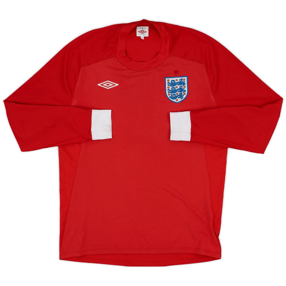 2010-11 England Away L/S Shirt - 6/10 - (L)