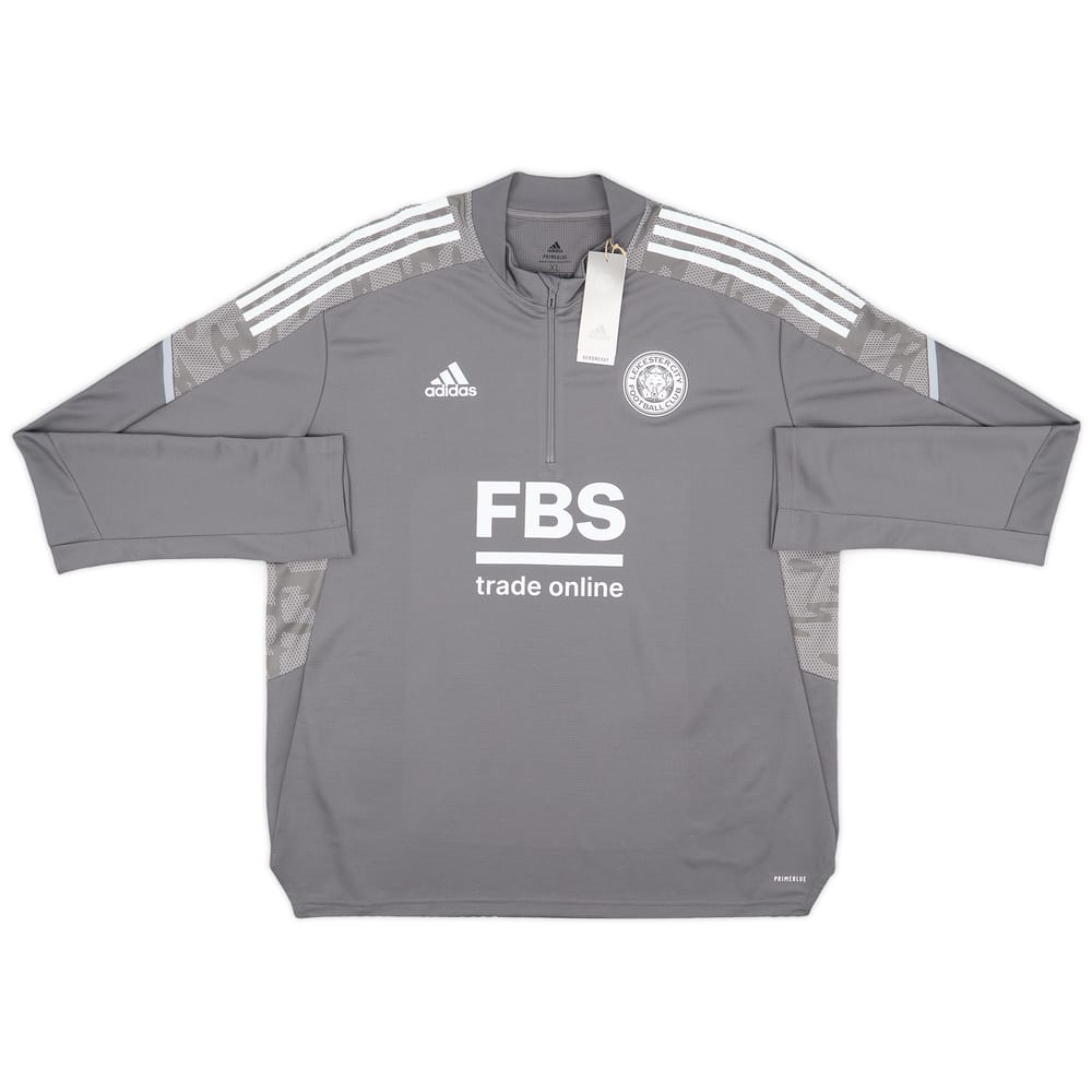 2021-22 Leicester adidas 1/4 Zip Training Top (XL)