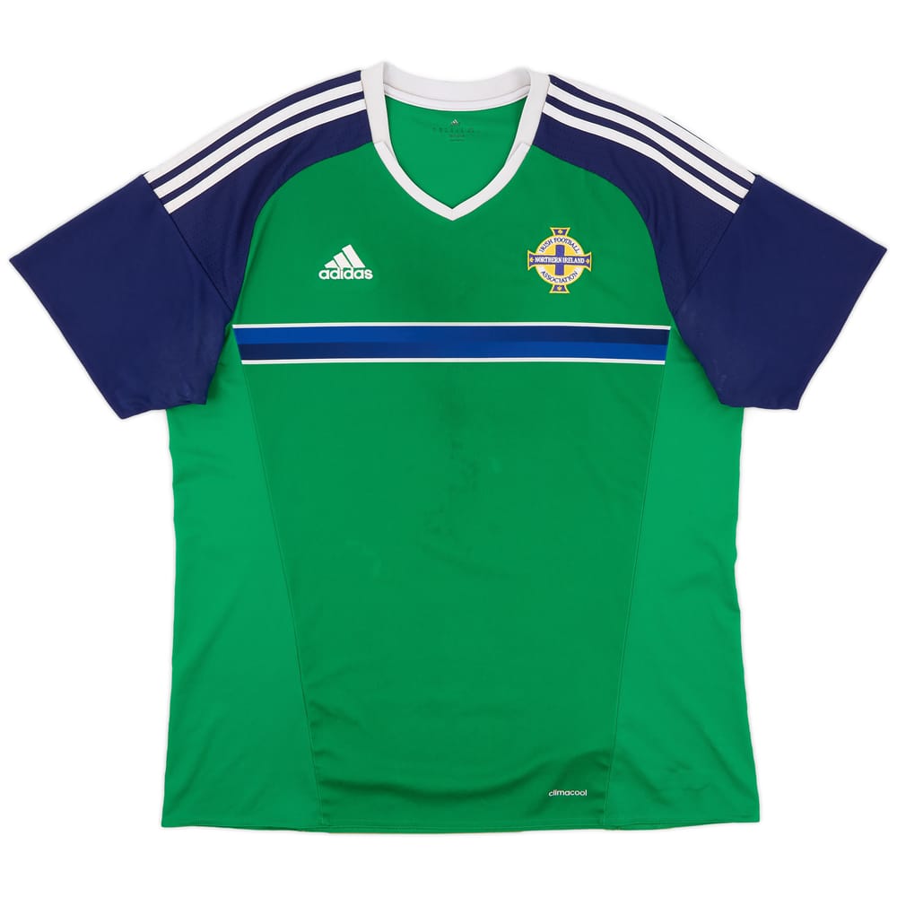 2016-17 Northern Ireland Home Shirt - 4/10 - (XL)