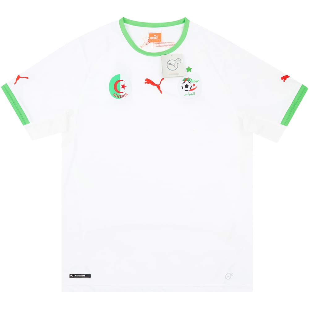 2014-16 Algeria Home Shirt *New w/ Defects* L